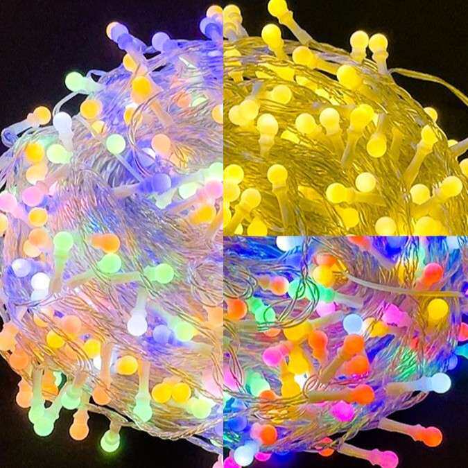 太阳能led爆米花灯无极变色灯其它元器件