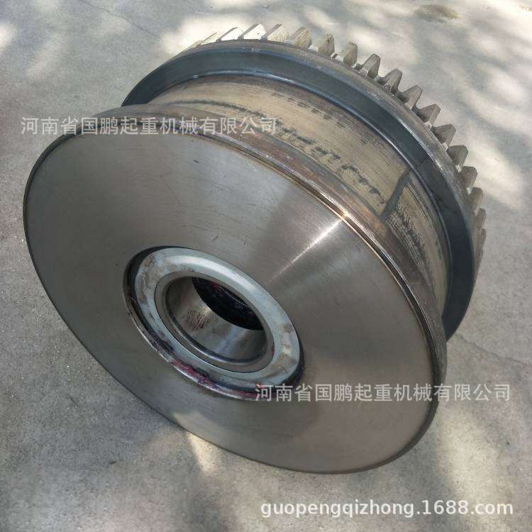 电动单梁行车驱动轮200/300/400龙门吊起重机端梁行走LD轮主被动