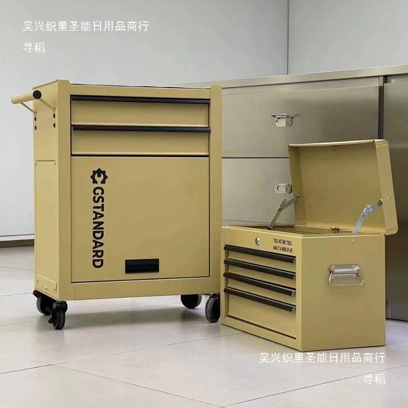 美发工具柜理发店工具柜铁艺发型师置物架落地展示柜子