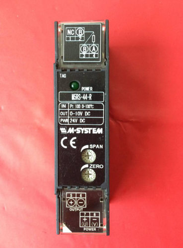 M5RS-44-R   DC24V   Pt100    0-100度