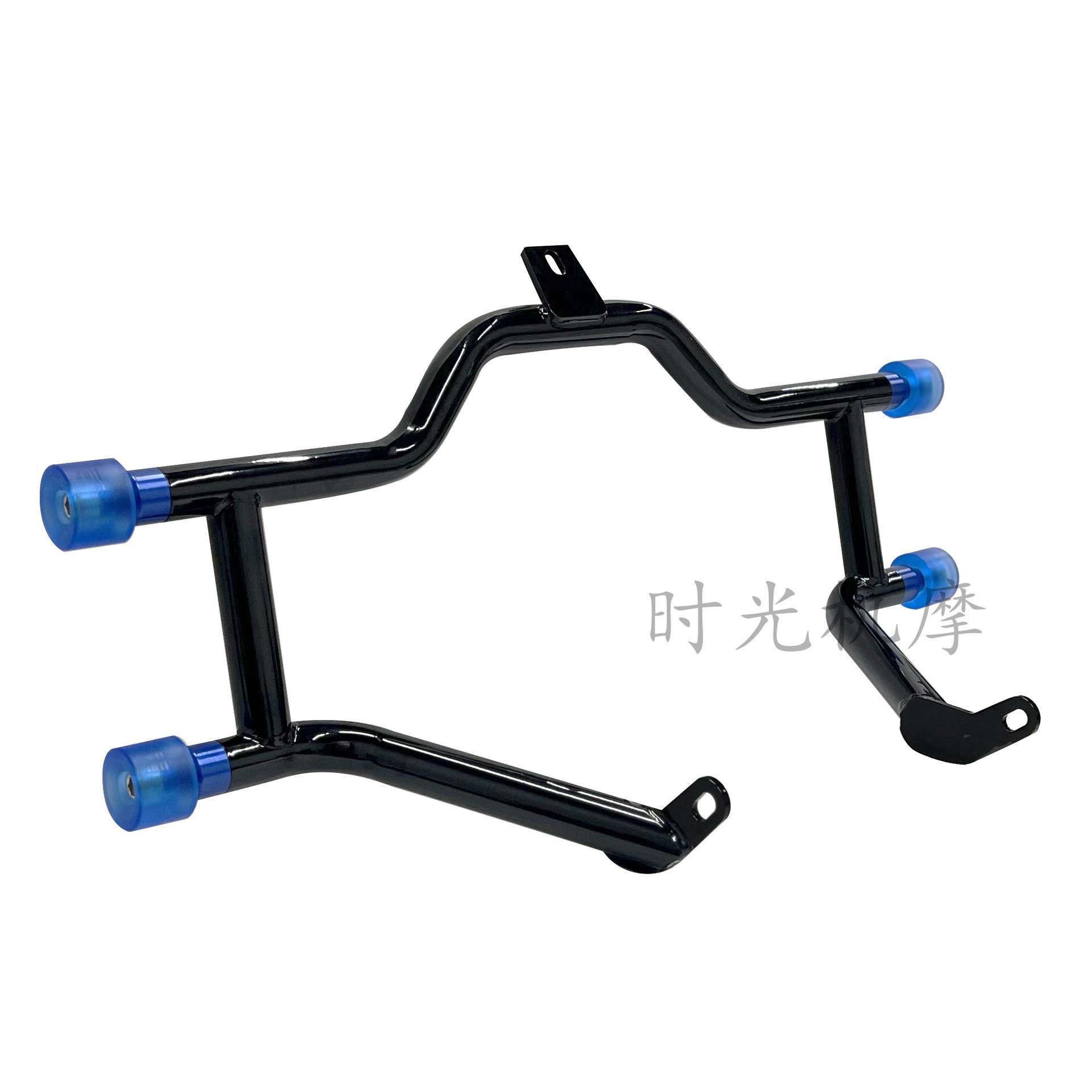 哈雷滑翔二字杠路王公路ST大道滑翔PB风格前护杠保险杠竞技二字杠