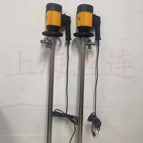HD-E2-V+SS304-1200插桶泵手提式桶泵化工油桶泵调速电动抽液泵