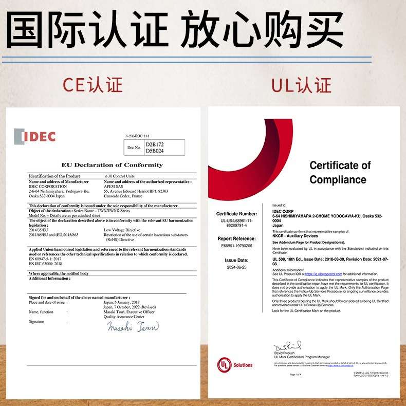 IDEC和泉按钮开关TWS/TWN系列旋钮选择开关指示灯蘑菇头平头按钮