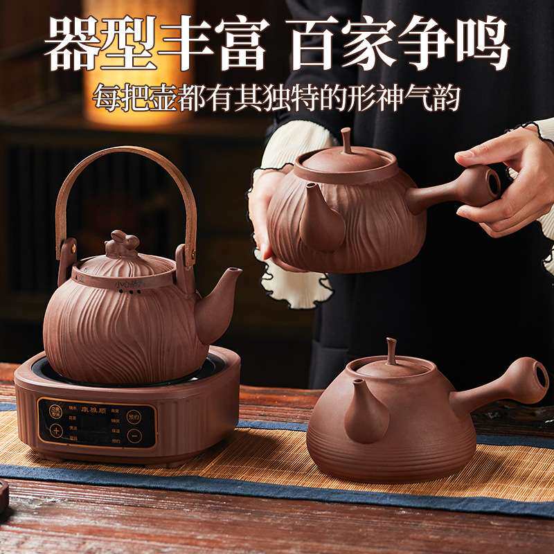 康雅顺烧水壶紫砂煮水壶煮茶新款家用煮茶器养生壶泡茶电热水壶