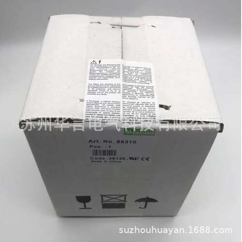 MURR穆尔 800VA变压器 86310 输入电压230/400VAC 输出电压230VAC