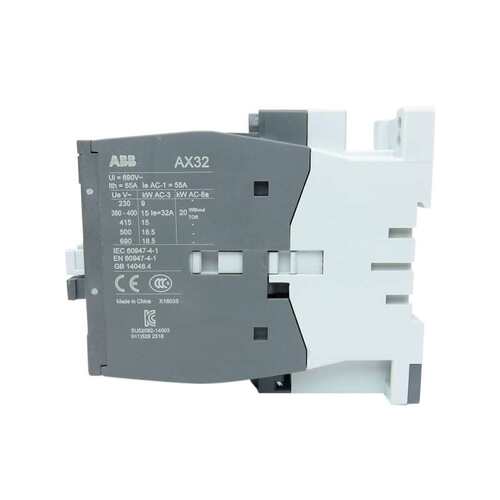 ABB交流接触器AX32系列AX32-30-01-80/AX32-30-10-88等