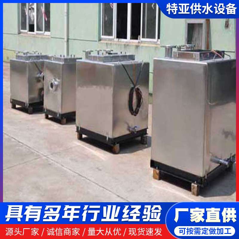 卫生间污水提升器别墅地下室厨房不锈钢一体化全自动污水提升设备