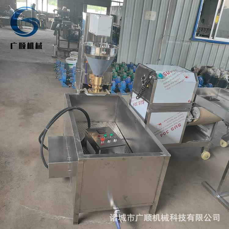 油炸狮子头加工设备 实心丸子机 肉圆成型机