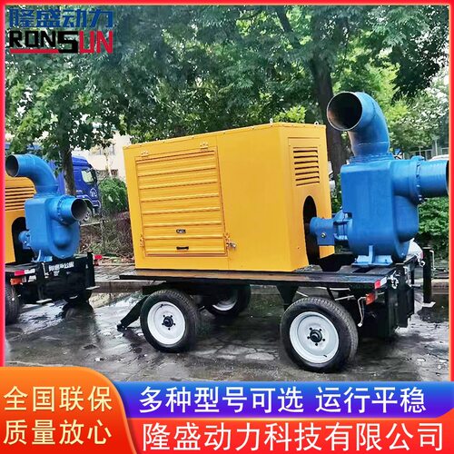 移动式防洪防汛排涝自吸泵车