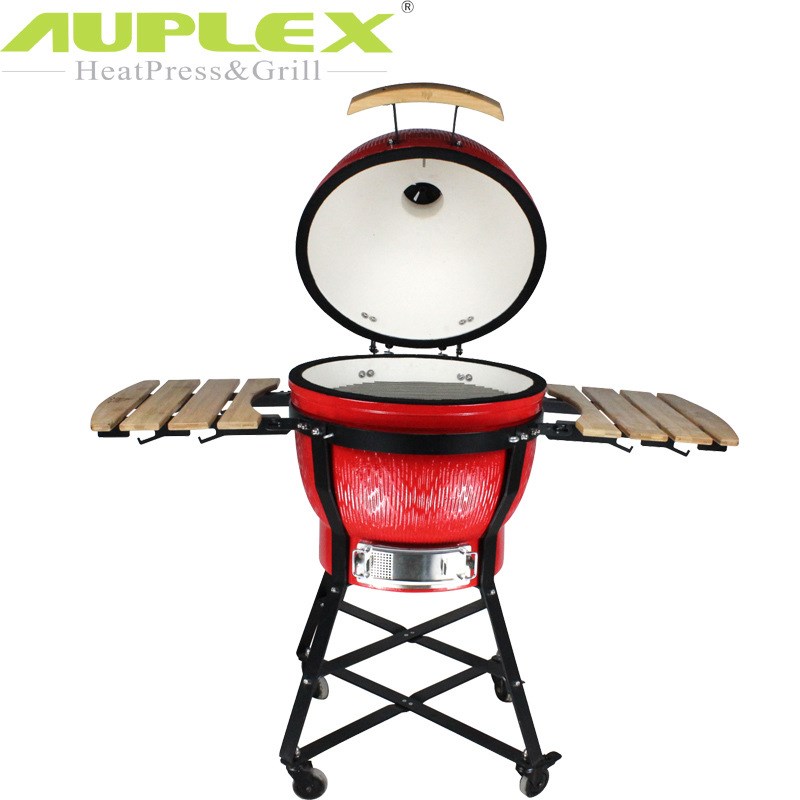 家用烟熏陶瓷烧烤j炉炭烤大块牛羊排bbq烤鸡炉焖烤Kamado Grill
