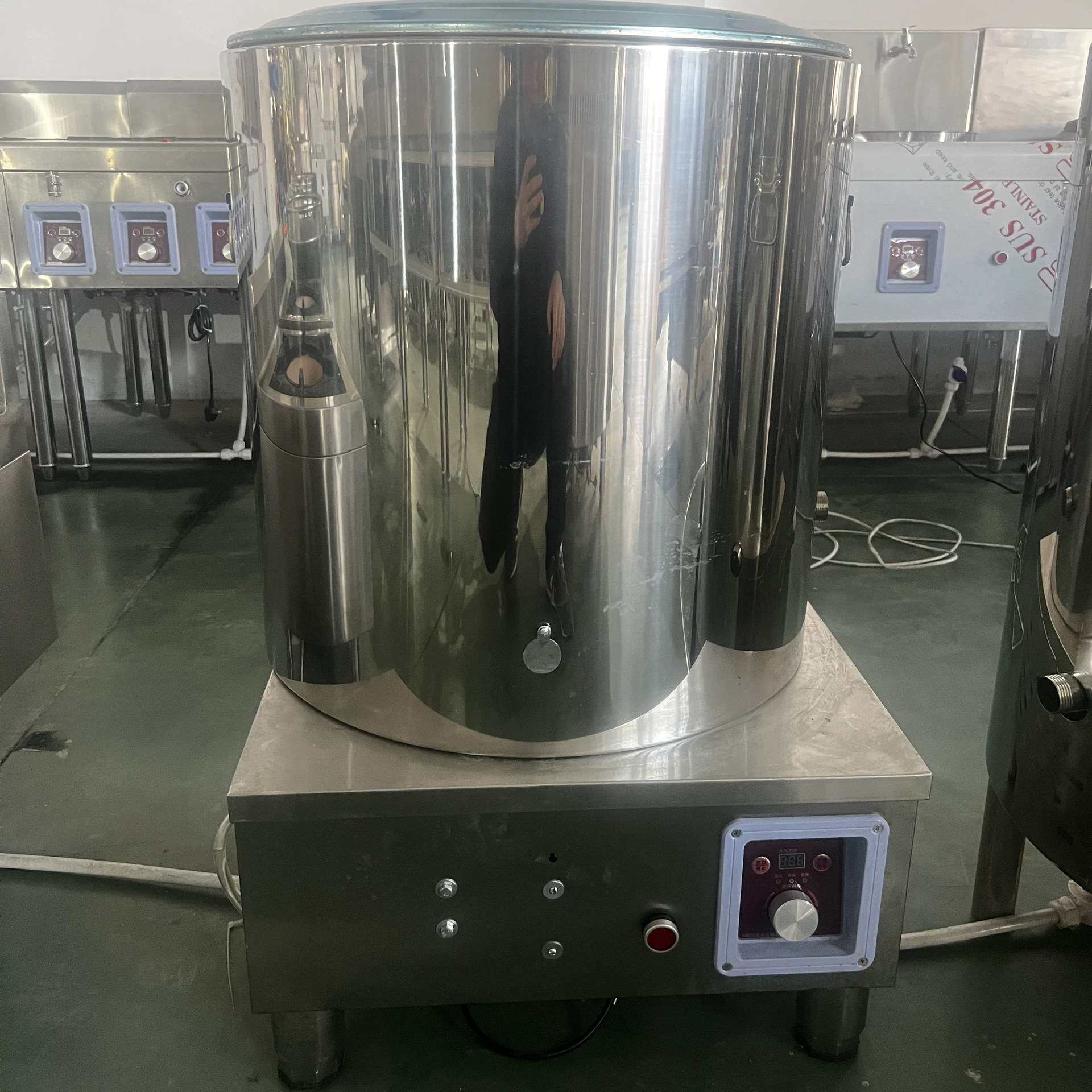 用植物油煮面炉商液蜡煮面桶熬烫冒菜烫桶电气化多功能电喷