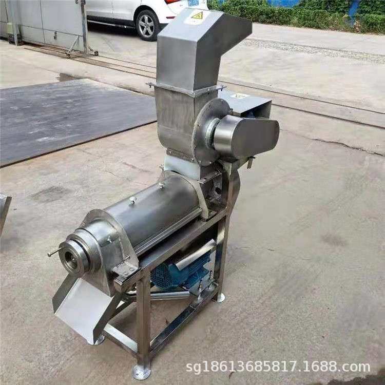 不锈钢水果大型果汁机 葡萄梨百香果破碎榨汁机 秋梨膏渣汁分离机