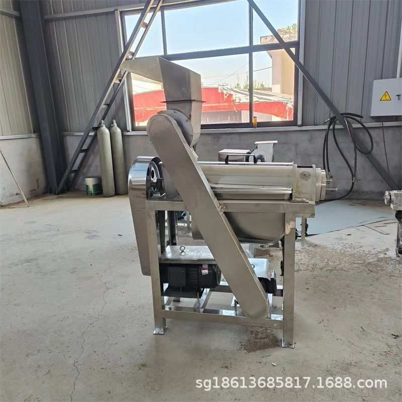 商用百香果葡萄榨汁机 大型螺旋压榨果汁机 枇杷刺梨去核榨汁机