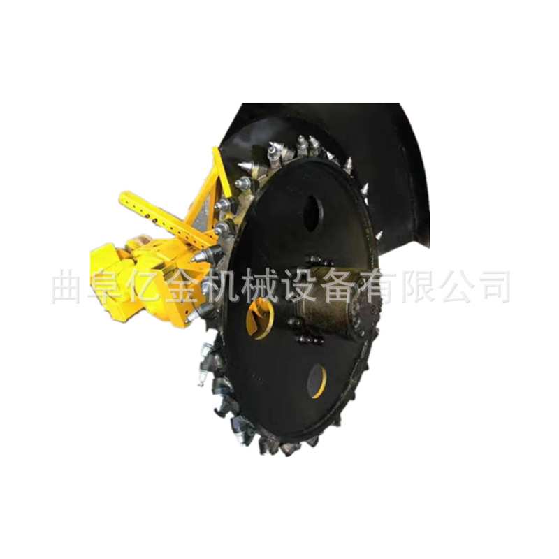 大型水泥路面开沟机 圆盘式链条式开沟机 路缘石开槽机直销