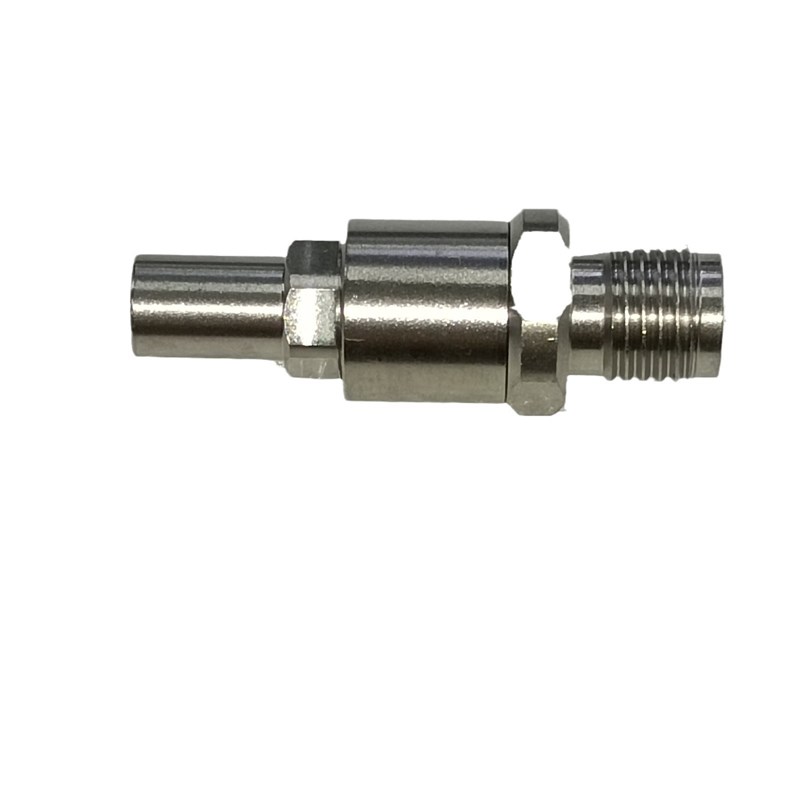 测试级射频同轴转接头 2.92mm 母头转迷你 SMP 公R头适配器 DC-40