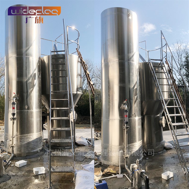 自来水厂大型压力k式一体化净水过滤器农村饮用水压力过滤净水设