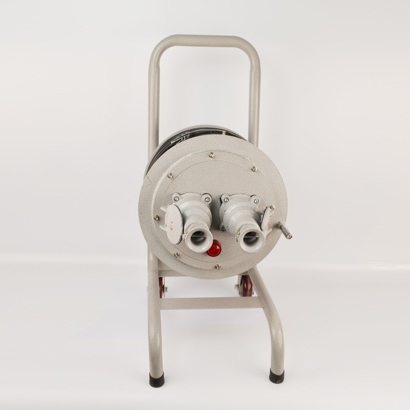 防爆电缆盘移动式线缆盘m30/50/100米16A/32A3*4mm2卷线盘收线器