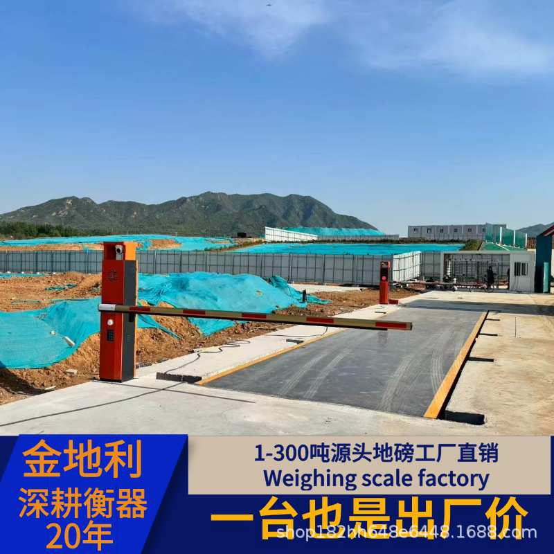 外贸出口电子地磅 东南亚非洲专用汽车衡 英文系统地磅