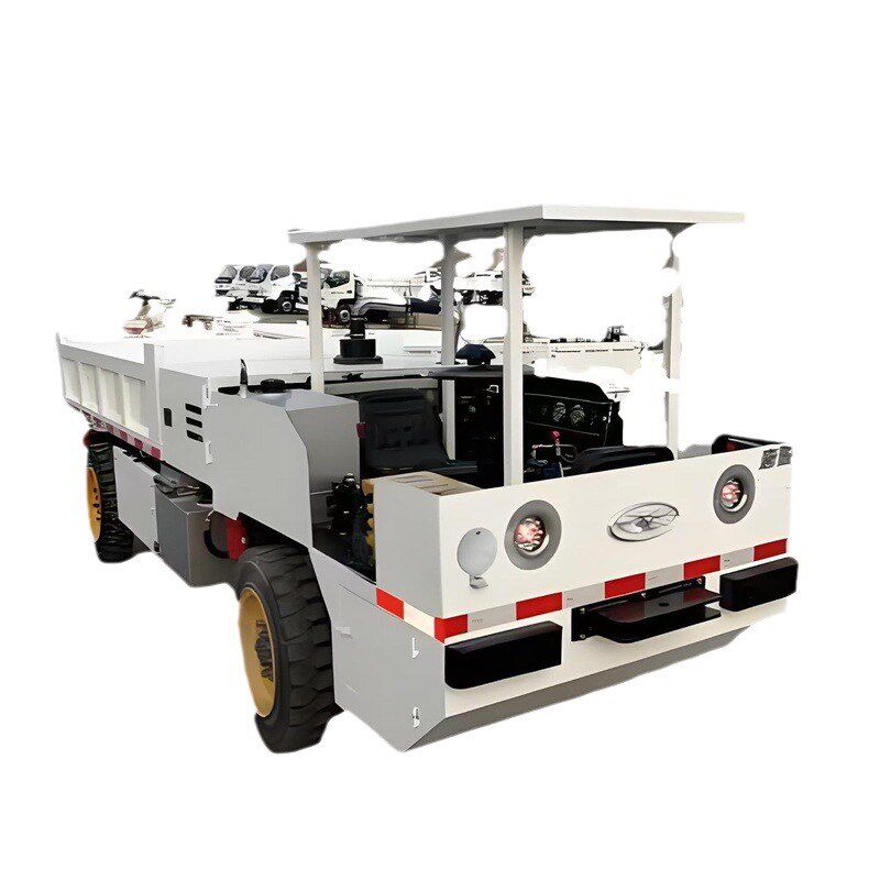 矿用双向驾驶顺槽车 新型r运载工具 液压自卸型WC20R无轨胶轮人车