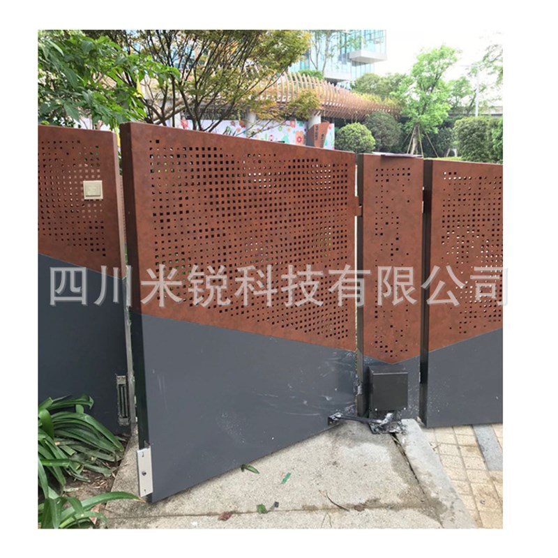 成都小区开c门机 刷卡开门机 小区快速曲臂开门机  侧装电动开门