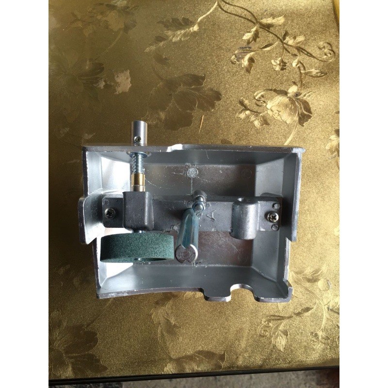 顺菱SL-300E 12寸全自动z切片机磨刀石连盖总成配件 刨肉机磨刀器