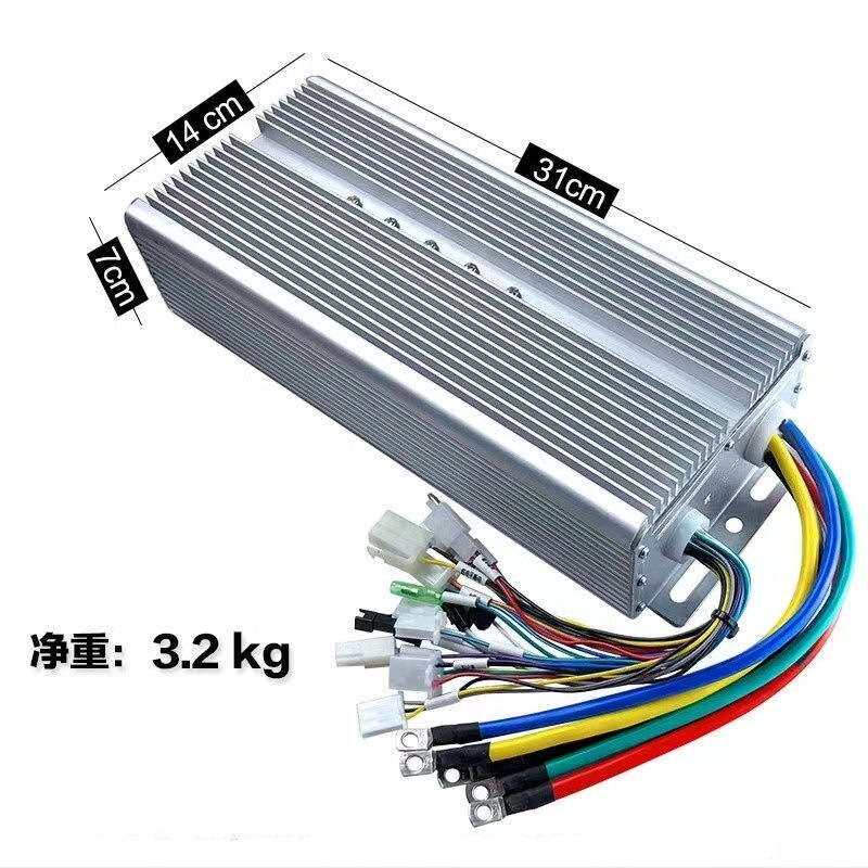 电动三四轮车控制器306管1500w48v60v2000大功率直流无刷双模通用