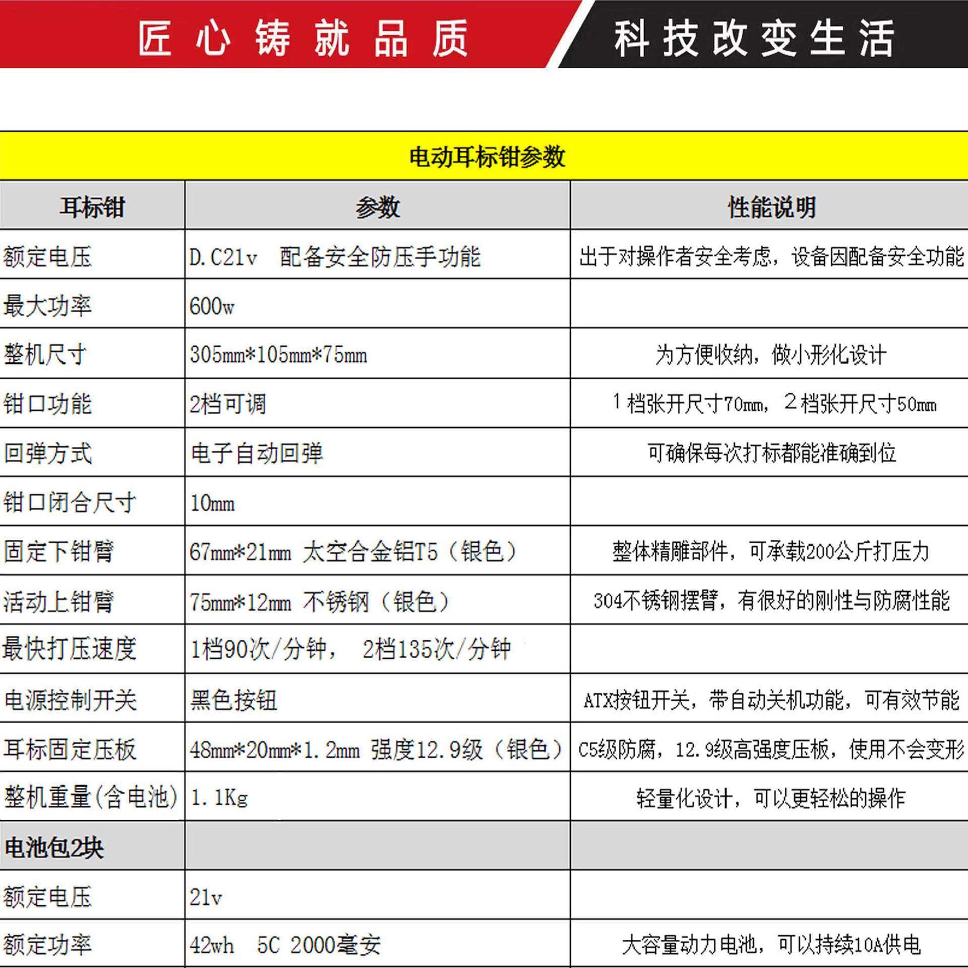 电动耳标钳耳号钳自动回弹耳牌夹安络特ANLOTE一体耳标钳总成