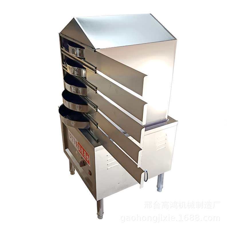 全自动商用凉皮机创业摆摊好帮手四层蒸汽凉粉蒸箱小型凉皮神器
