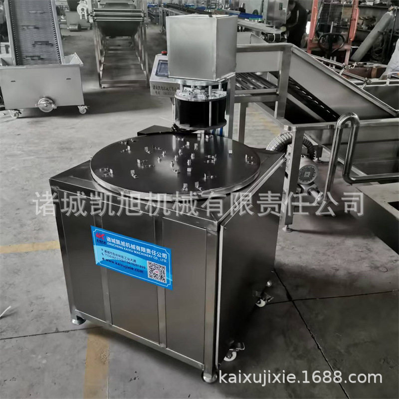 批发圆形马拉糕自动切割机 红糖发糕均匀分切机 不沾刀效率高