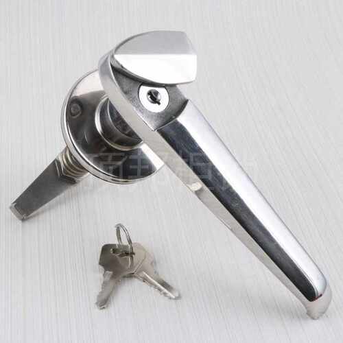 dinbong MS306-1不锈钢把手锁 开关柜 动力配电柜门锁机箱柜锁