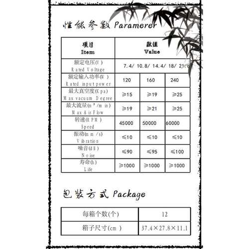 85吸尘器无刷电机直流电动工具马达风扇家用电器电动机厂家