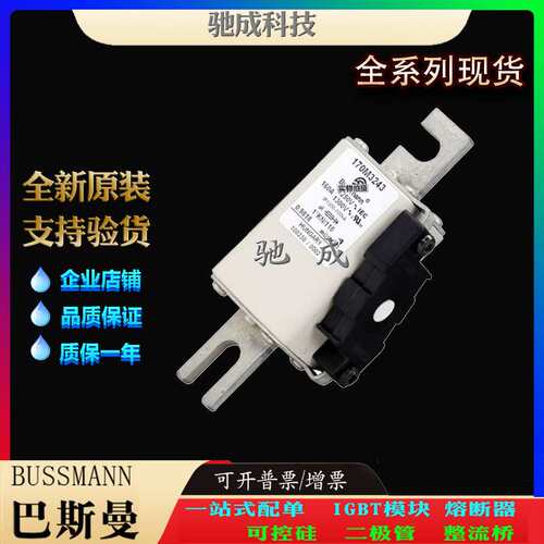 巴斯曼170M3241 170M3242 170M3243 长期 销售价优 高速熔断器