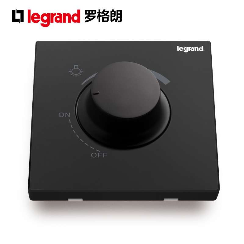 tcl调光开关调光器 灯光亮度调节旋转可控硅 86型led灯 无极调光