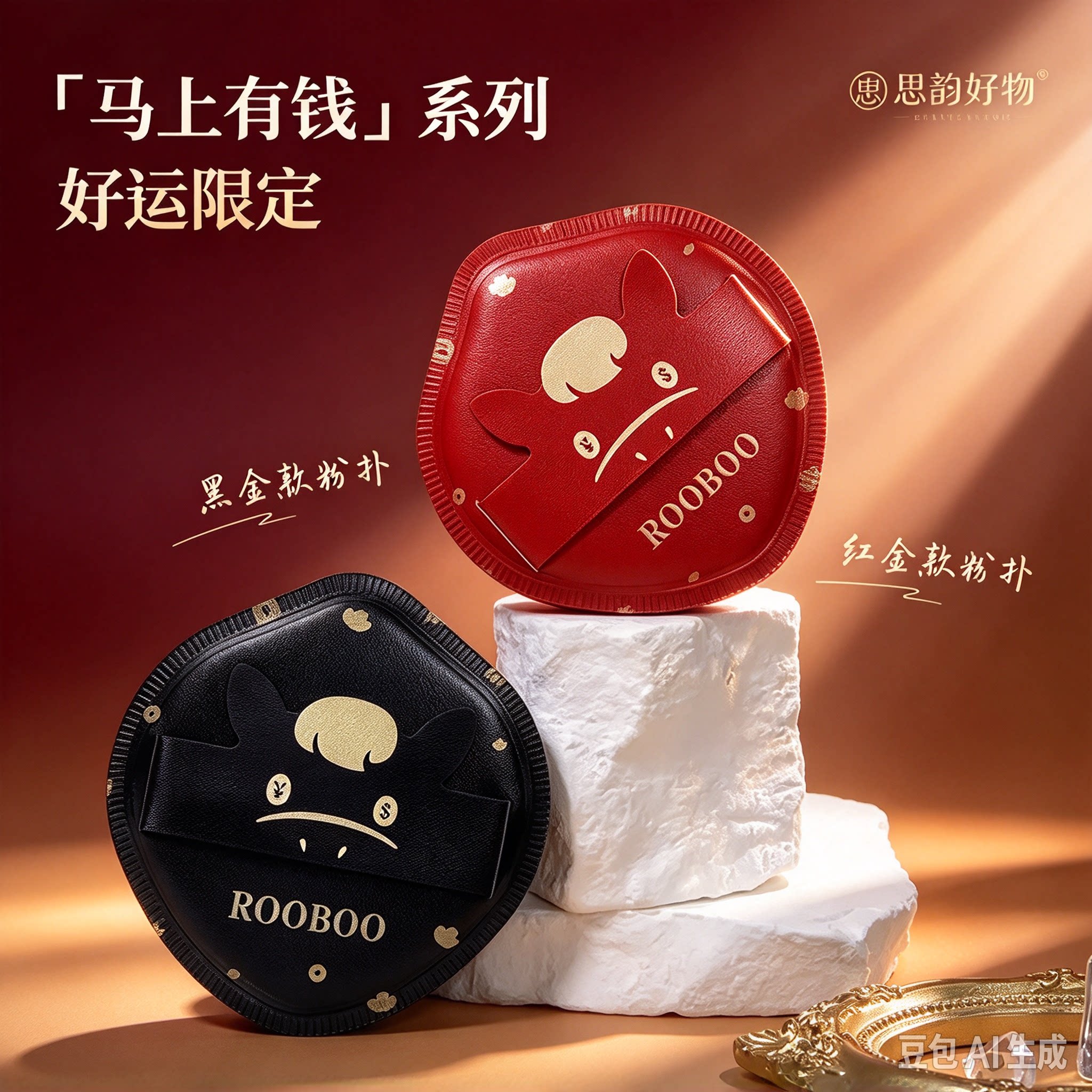 【赠收纳盒】马上有钱粉扑新款棉花糖不吃粉底液专用定妆超软SH