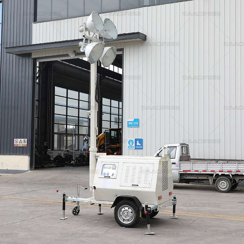 全方位节能工程照明车移动升降泛光工作灯户外应急作业灯车