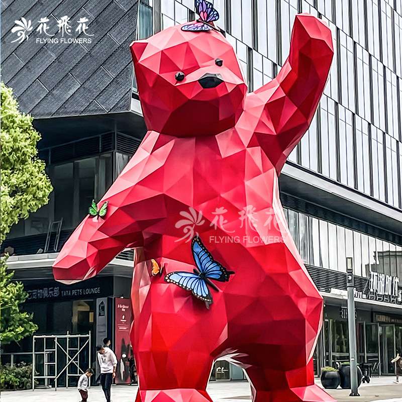 仿真大蝴蝶商场美陈道具巨型手工手绘纸艺蝴蝶活动布置艺术装置