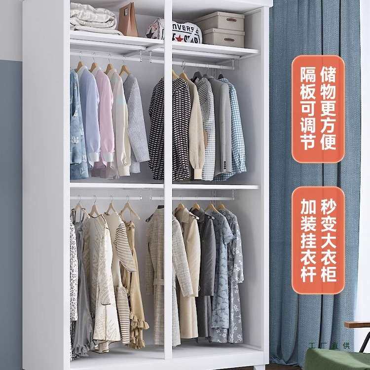 家用阳台储物柜防水防晒移门柜落地靠墙一体大容量户外阳台收纳柜
