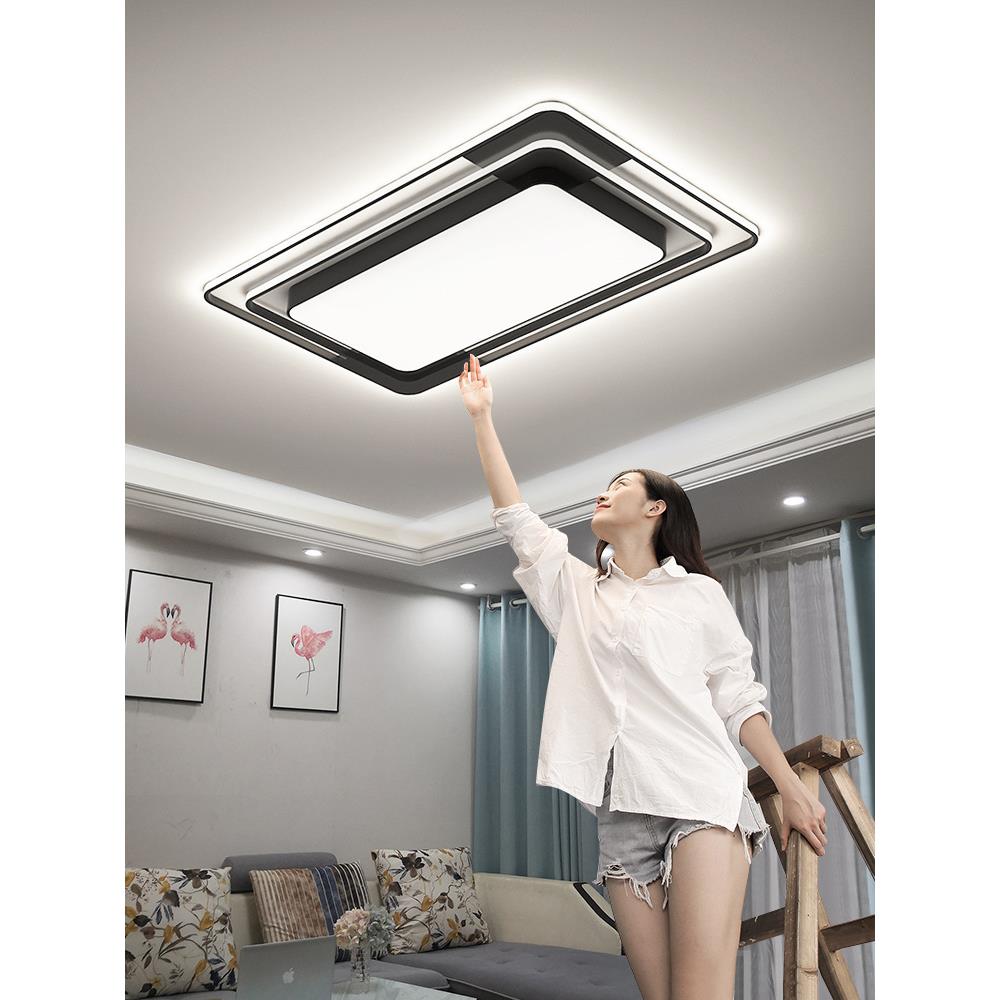 客厅灯 简约现代卧室灯具套餐组合三室二厅大气家用led吸顶灯北欧