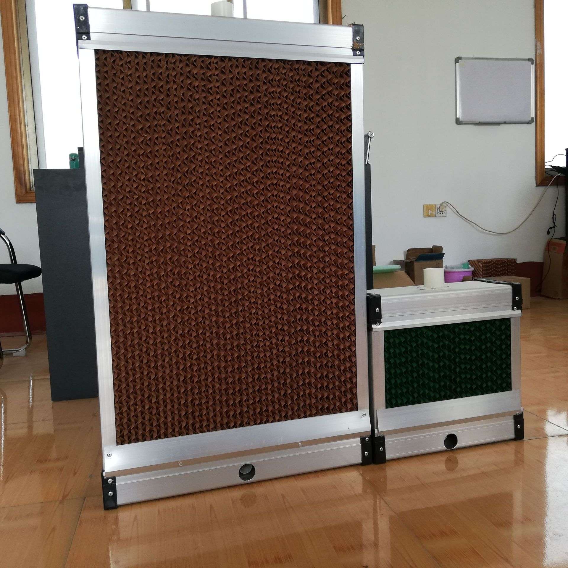 厂家供应水帘纸 畜牧养殖降温水蒸发湿帘纸 大棚车间水帘湿帘墙