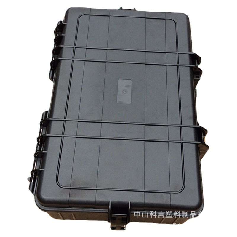 源厂带拉杆大号巨厚塑料摄影器材箱 影视器材防潮去尘塑胶工具箱
