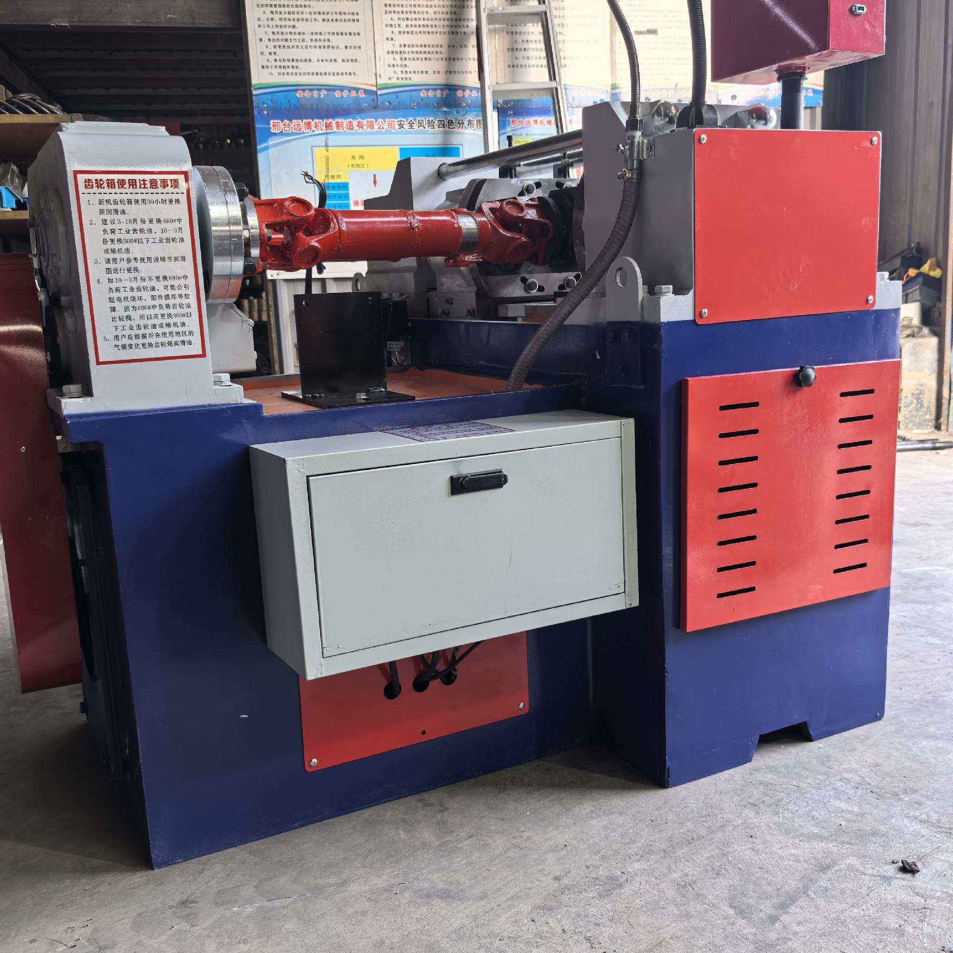 全自动液压滚丝机自动上料加工成品螺纹标准件加工