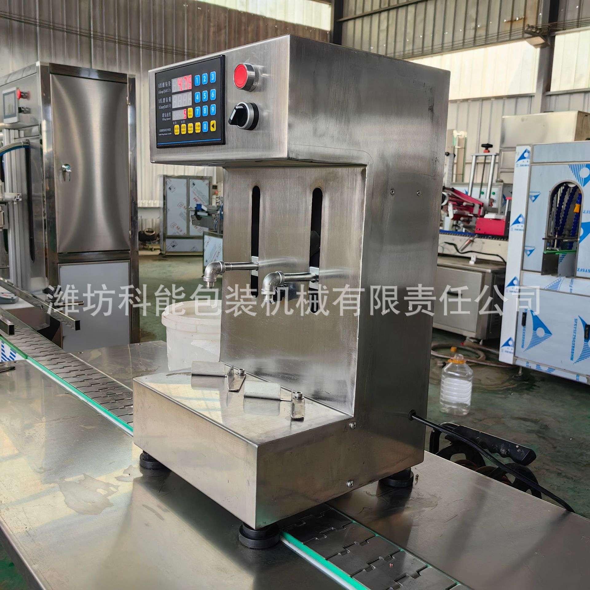 小型半自动2头桌面灌装机玻璃瓶灌装液体家用设备酱油醋豆浆牛奶