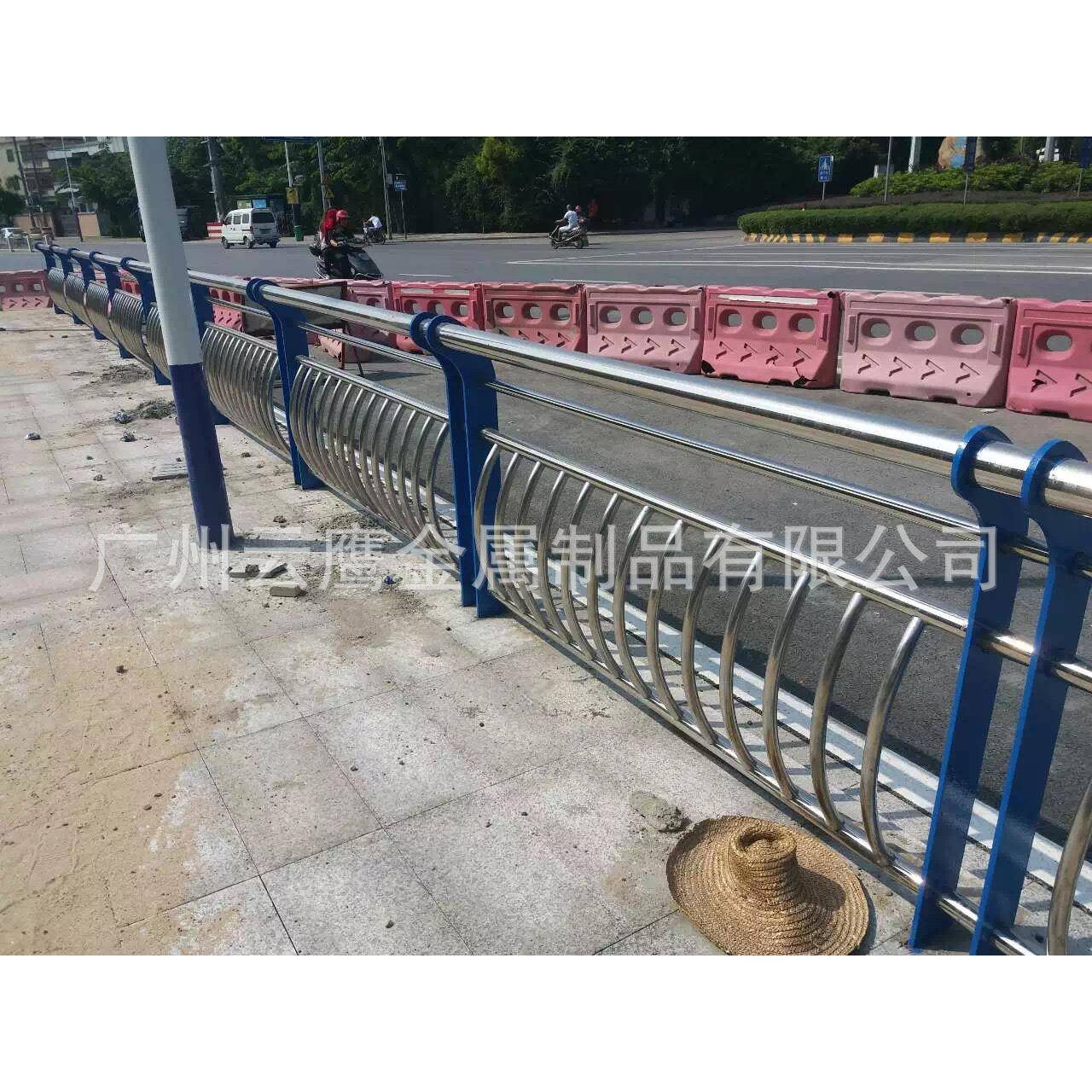 不锈钢复合管护栏 道路护栏 河道防撞护栏 桥梁护栏 市政护栏