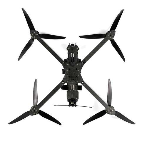 酷飞axisflying FPV穿越机10寸曼塔MANTA 正X 5.8G无侧板远航套机
