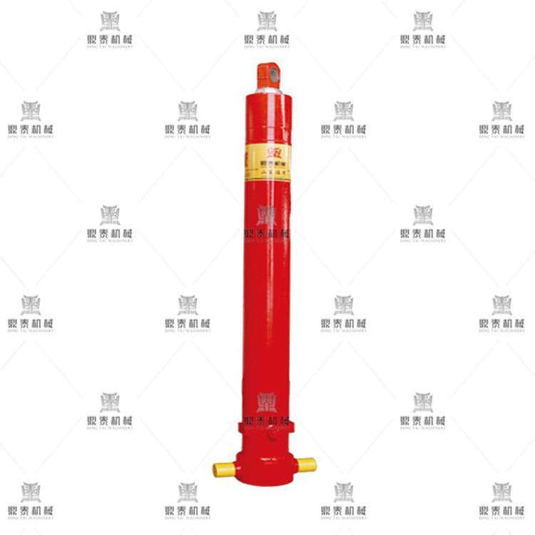 上吊耳下绞轴油缸套筒式伸缩多级缸高压千斤顶现货大推力液压缸