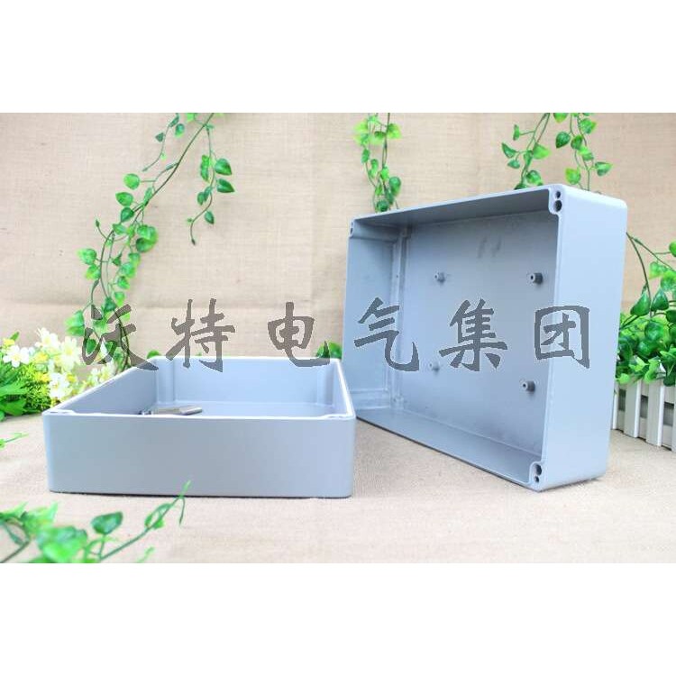 沃特340*235*135铝防水盒端子盒仪表工控铸铝盒FA72金属接线盒