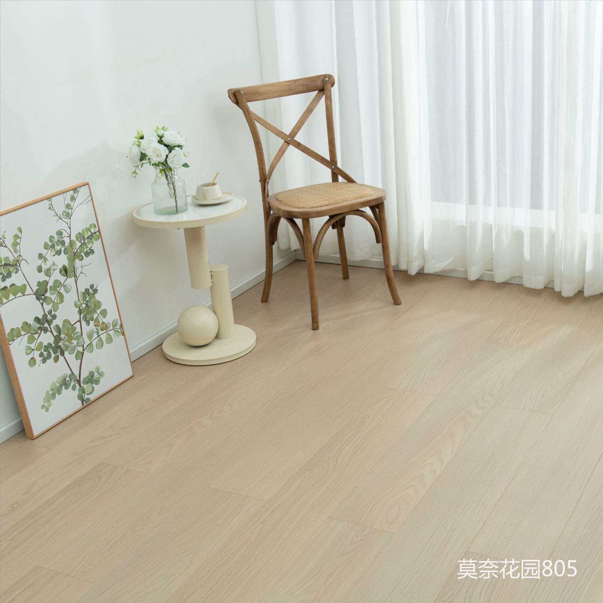 新三层实木地板18mm地暖专用ENF级防开裂木地板手抓纹现代简约