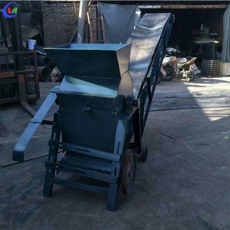 小型移动土壤粉土机 肥料结块豆饼豆渣碎土设备 种植泥土粉碎机