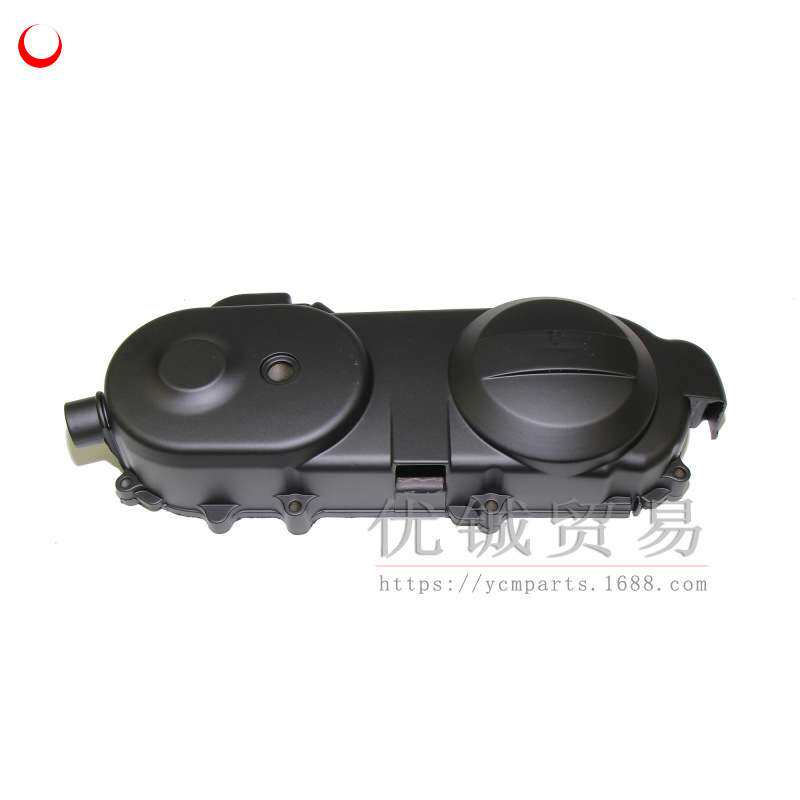 踏板车48cc 左曲轴箱盖GY6 50 80发动机边盖铝合金左箱体盖总成