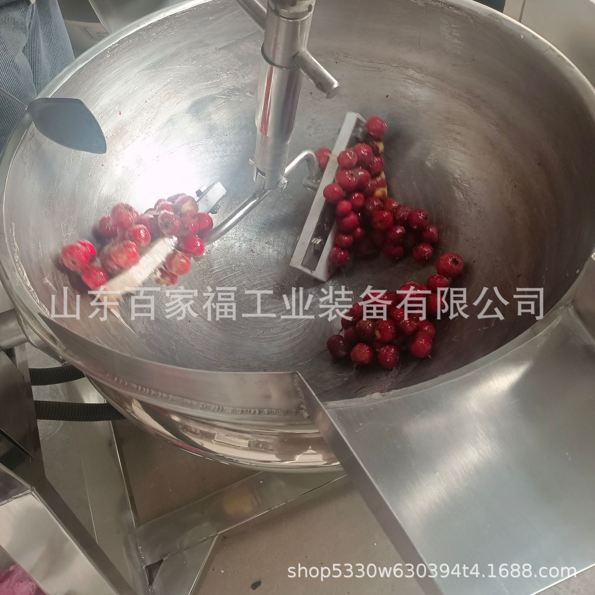 200升商用电加热行星搅拌炒锅